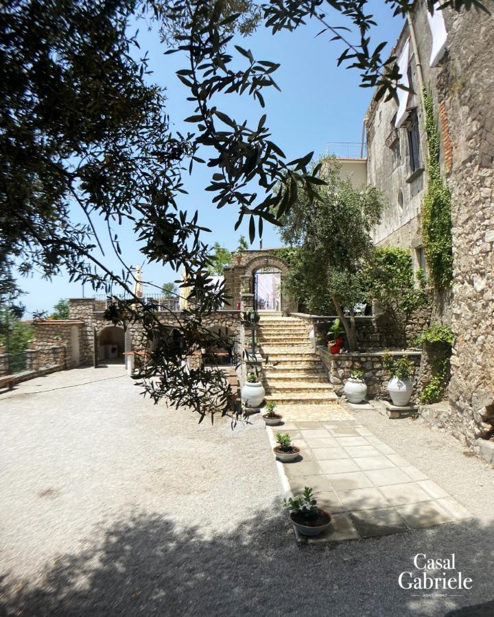 Villa Casal Gabriele Lettere Exterior foto